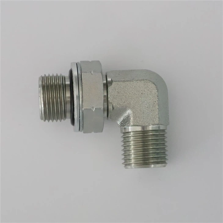 90 Degree Elbow Bsp Thread Adjustable Stud Ends With O-ring Sealing